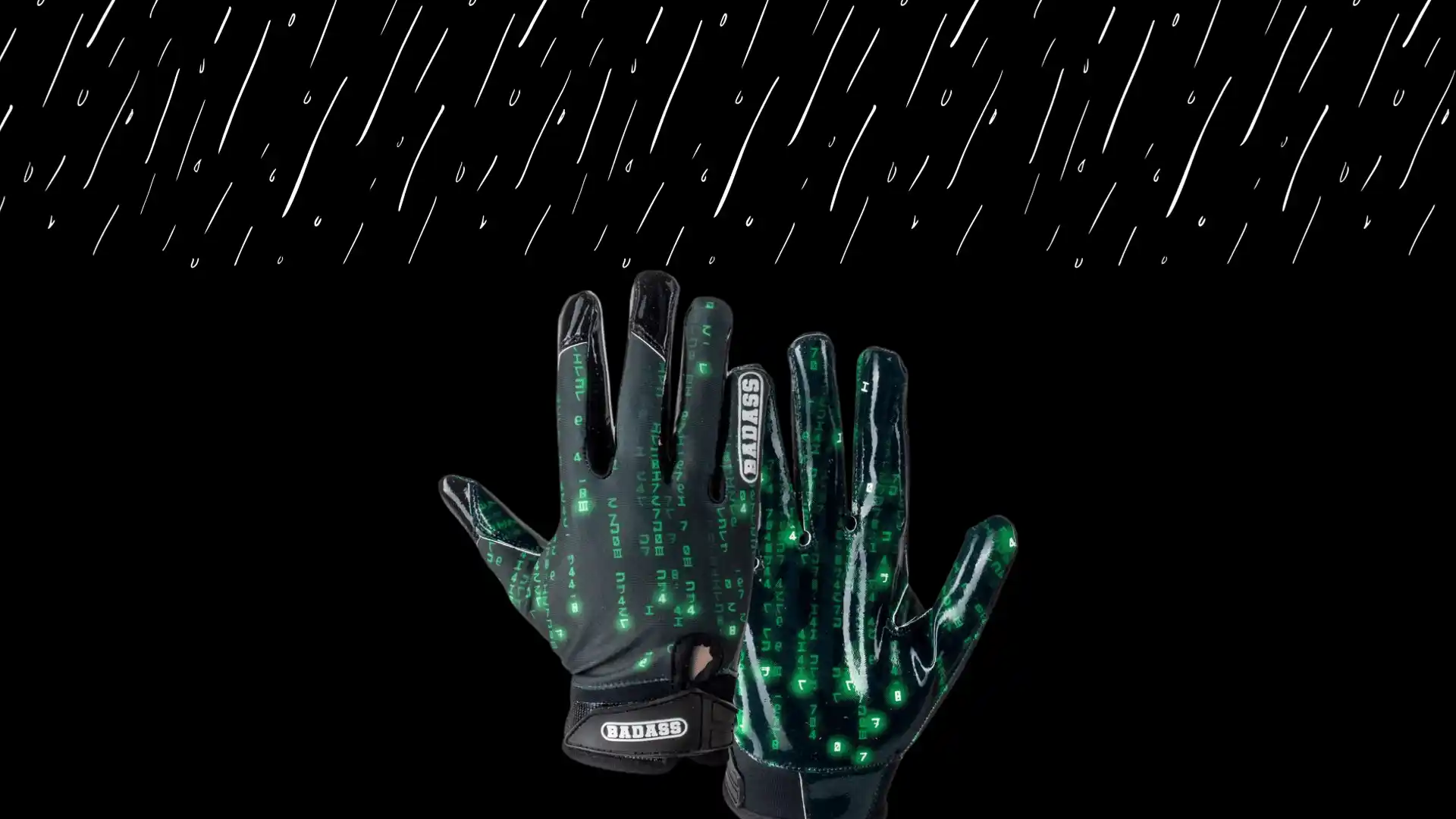 Rain Resistant Football Gloves